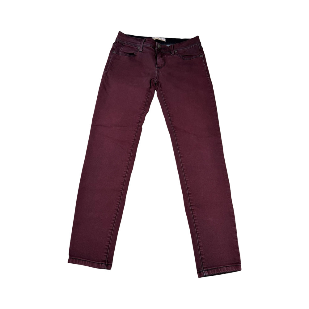 Free People Burgundy Skinny Jeans Sz. 25